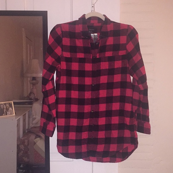 Buffalo Plaid Long Sleeve Flannel - Picture 3 of 4